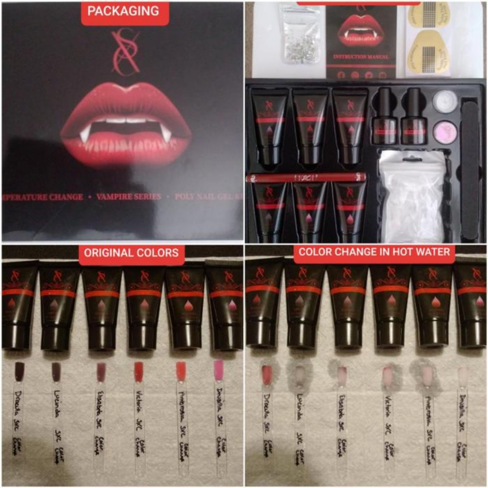 SXC cosmetics polygel kit